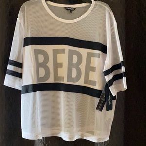Bebe Mesh top size Medium